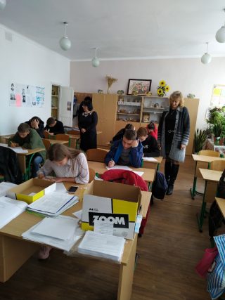 Профорієнтаційний виїзд викладачів природничо-географічного факультету до смт Нікольське Донецької області Профорієнтаційний виїзд викладачів природничо-географічного факультету до смт Нікольське Донецької області