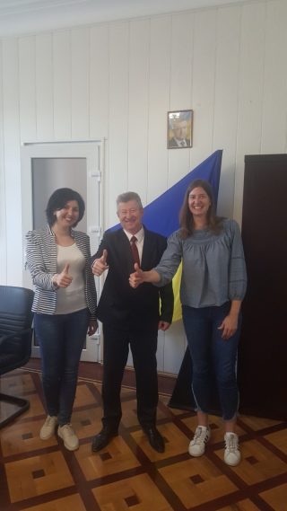 Ректор університету зустрівся з консультантами Проекту USAID Ректор університету зустрівся з консультантами Проекту USAID