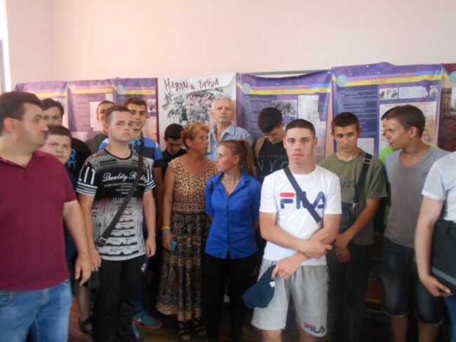 pr_maydanchik_istor_2 Презентаційний майданчик «Народна війна 1917-1932 рр.» на природничо-географічному факультеті в дії