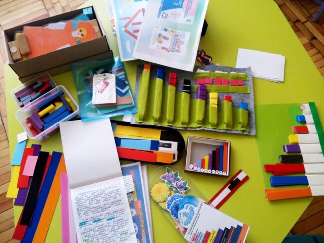 1 Майстер-клас «Використання паличок Кьюїзенера в корекційно-розвивальній роботі вчителя-логопеда»