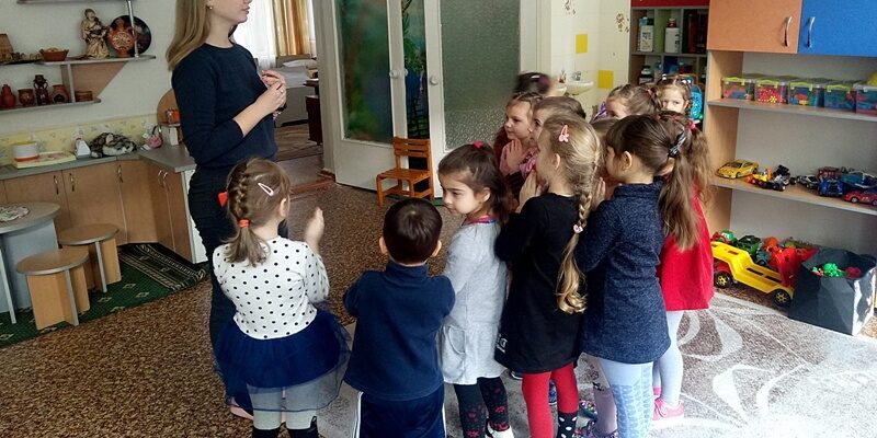 Відкриті заняття студентів ІІІ курсу спеціальності 012 Дошкільна освіта