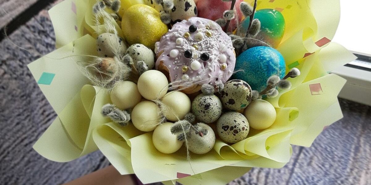 Майстер-клас з виготовлення пасхального букету