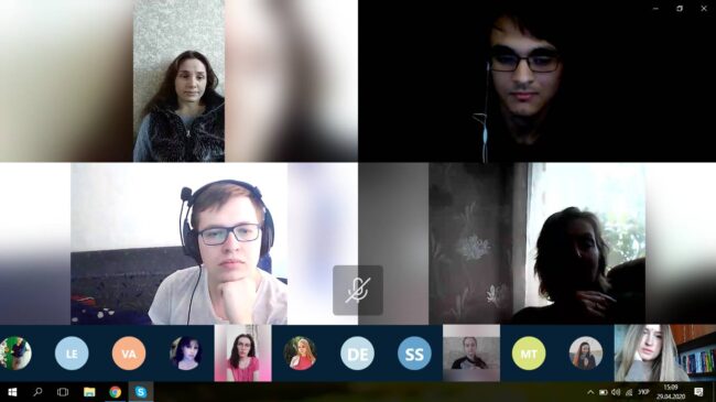 1 Зустріч декана, заступників і завідувачів кафедр філологічного факультету зі студентами