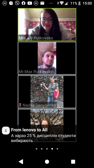 Профорієнтаційна зустріч з майбутніми студентами філологічного факультету в режимі Zoom