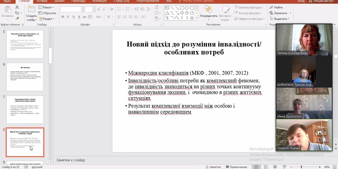 1 Науково-методична співпраця з методичним об’єднанням вчителів англійської мови міста Мелітополя