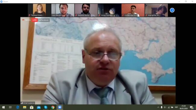 7 Участь у зустрічі з генеральним директором директорату вищої освіти і освіти дорослих Олегом Шаровим